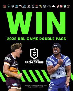 2 x Adult NRL tickets - Hero Image