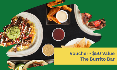 The Burrito Bar $50 Voucher - Hero Image