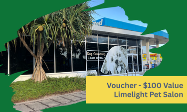 Limelight Pet Salon $100 Voucher - Hero Image