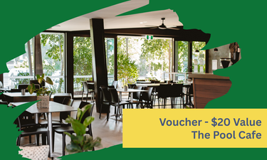 The Pool Cafe $20 Voucher - Hero Image