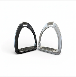 Red Equus Aluminium Safety Stirrups - Hero Image