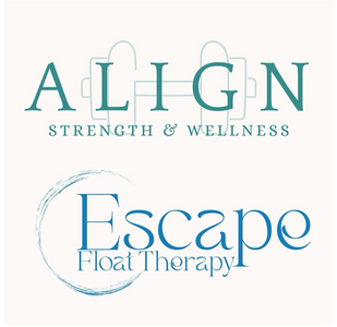 An Escape Float Therapy 60min float therapy session & Align 10 x Group Fitness Pass & 1 Body Scan - Hero Image