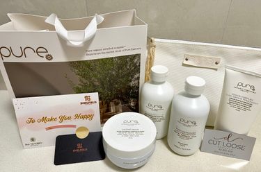 The Ultimate Pure Haircare Pack from Emerald Cut Loose Hair Salon & Coffee Vouchers from Shelfield - Hero Image