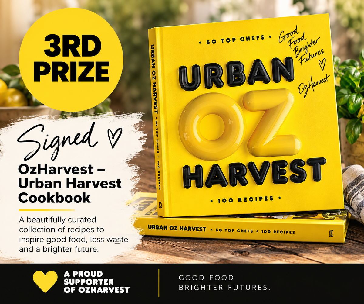 Signed OzHarvest - Urban Harvest Cookbook - Hero image