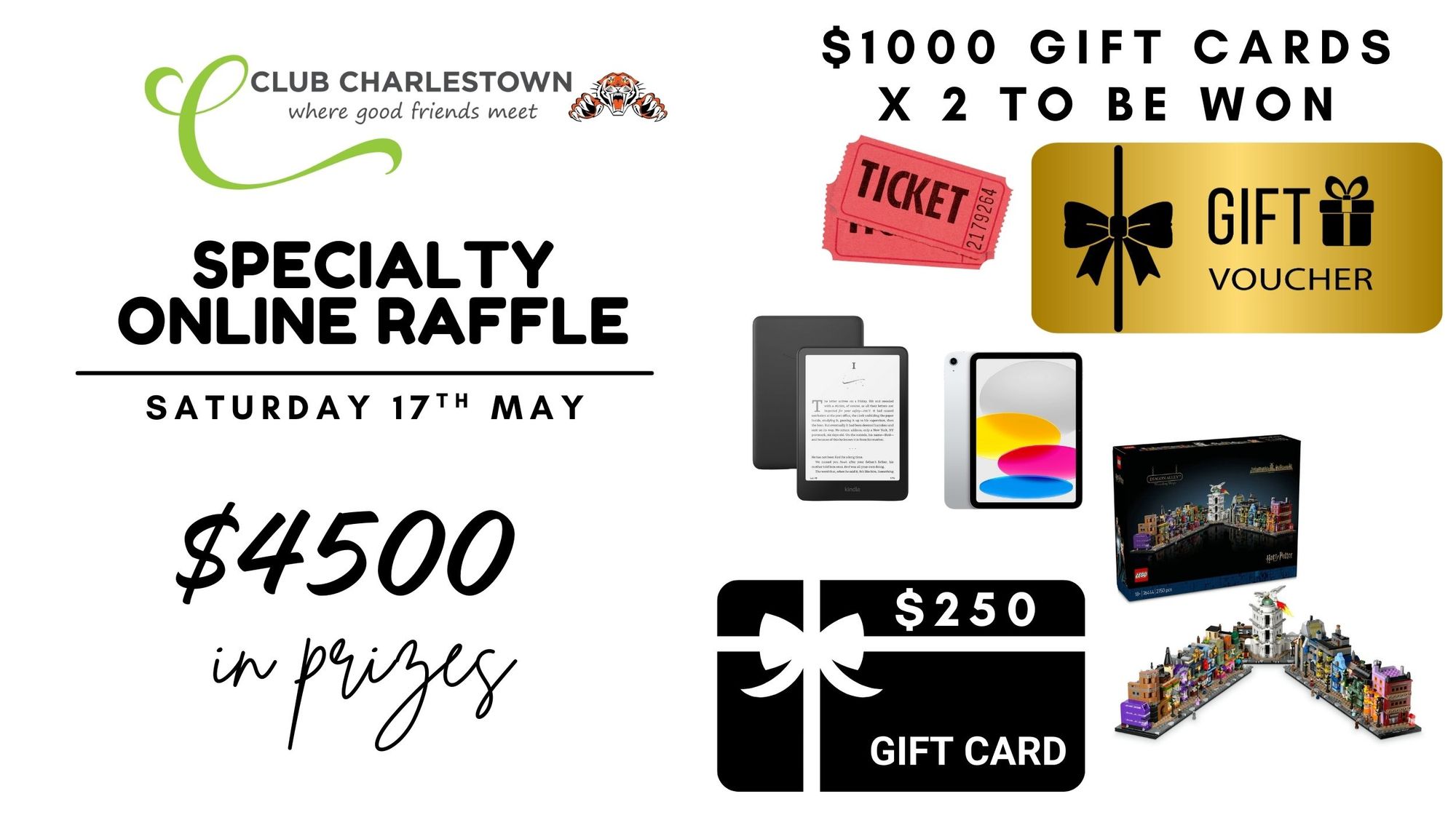 Saturday Specialty Online Raffle