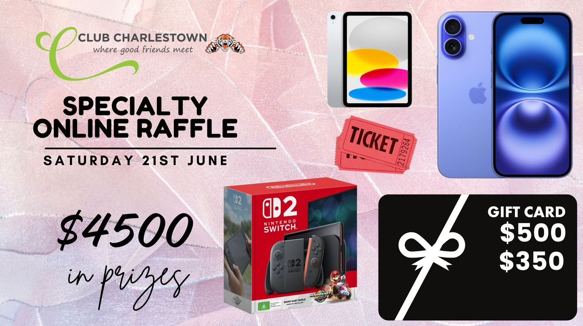 Cle Raffle RaffleTix | Saturday Specialty Online Raffle
