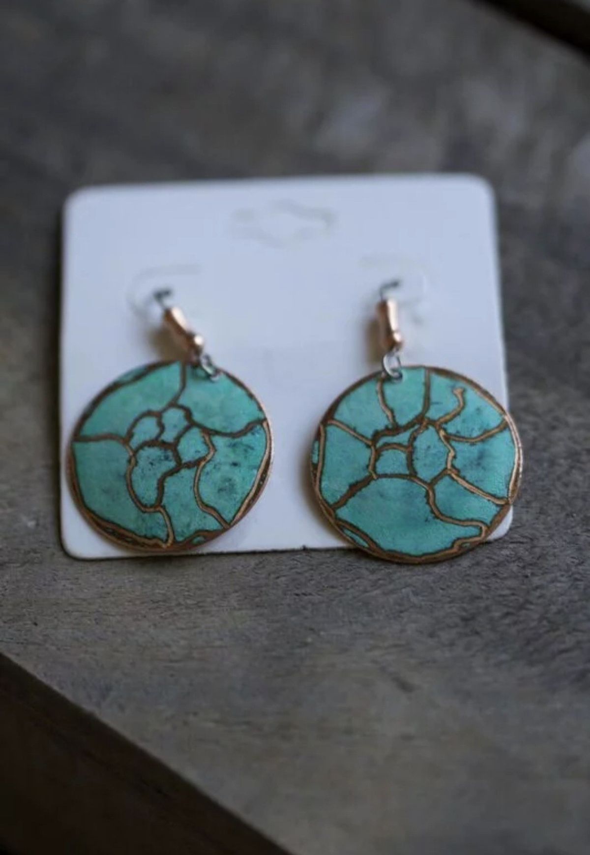 CK Gems - Handmade copper art design earrings - Hero image