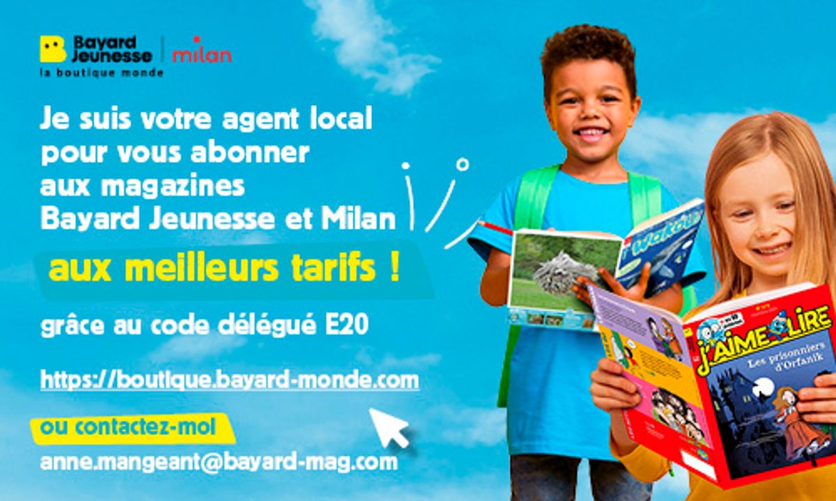 Bayard - Educational French magazines for children of all ages - Hero image