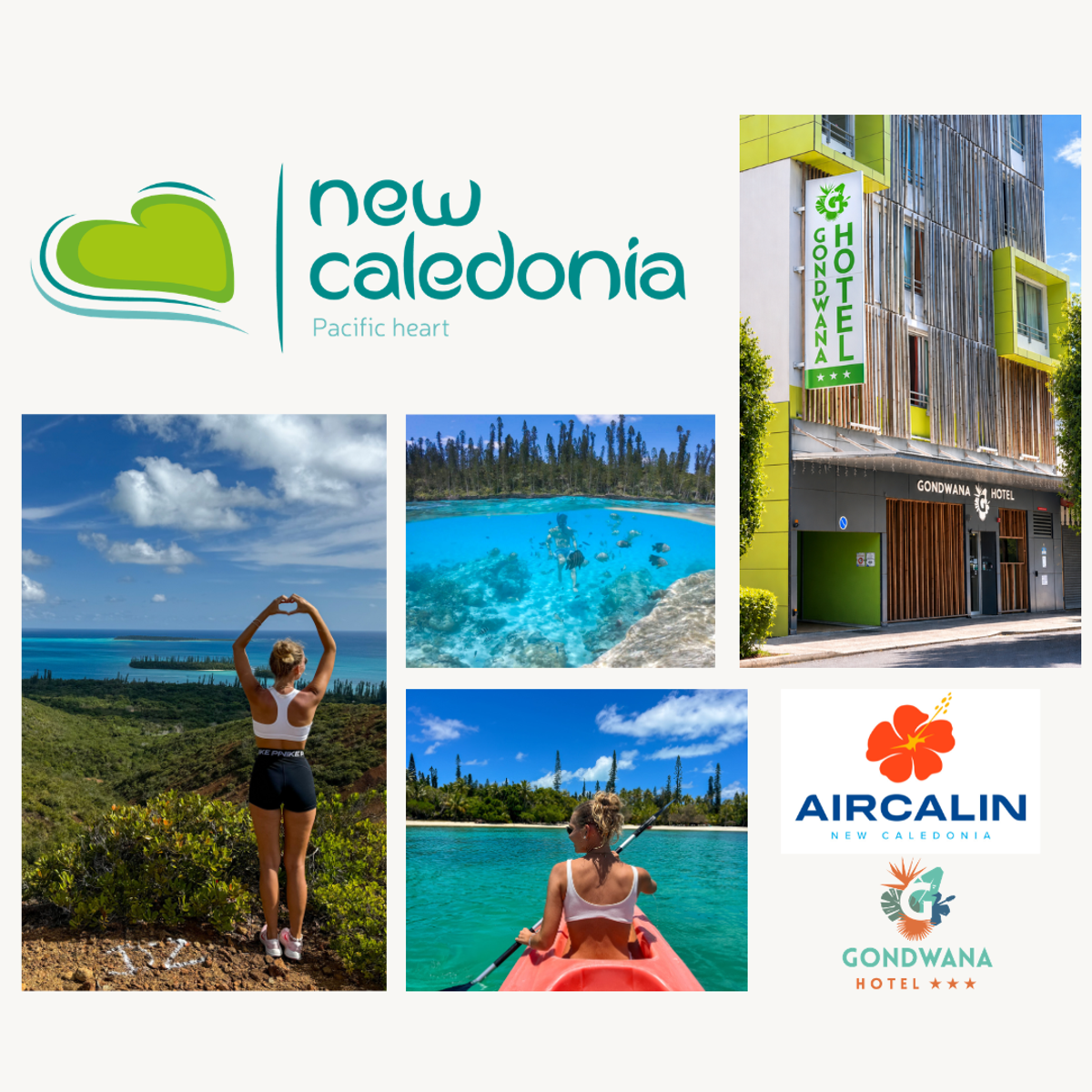 Trip for 2 to New Caledonia - Aircalin return flights + 4 nights stay at Hotel Gondwana, Noumea - Hero image
