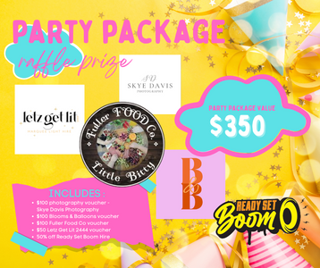 Party Package #1 - Hero Image
