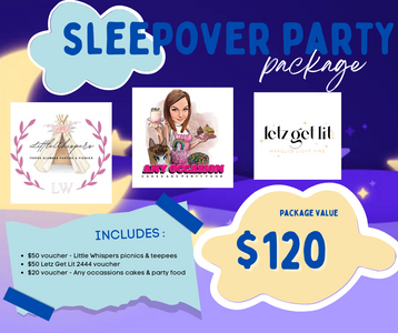 Sleepover Party Package - Hero Image