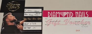 Kingsmen Barber Shop $35 Voucher & Diamond Nails $15 Voucher - Hero Image