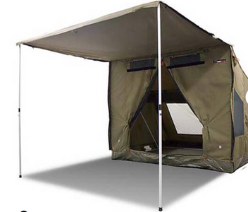 Oztent RV4 Touring Tent 4 Person + camping equipment - Hero Image