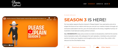 Year's Membership to Please Explain - Hero Image