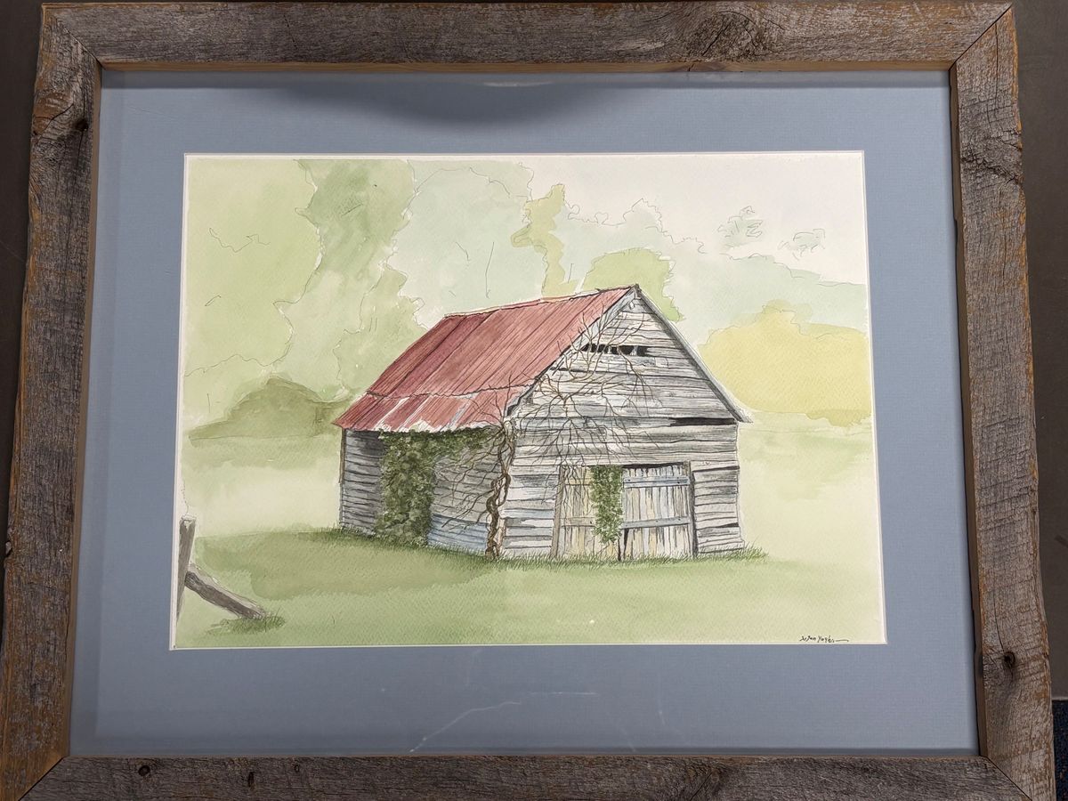 Stage 3 Artist in Residence - Susy Yaghjian (Artwork: Old Shed) - Hero image