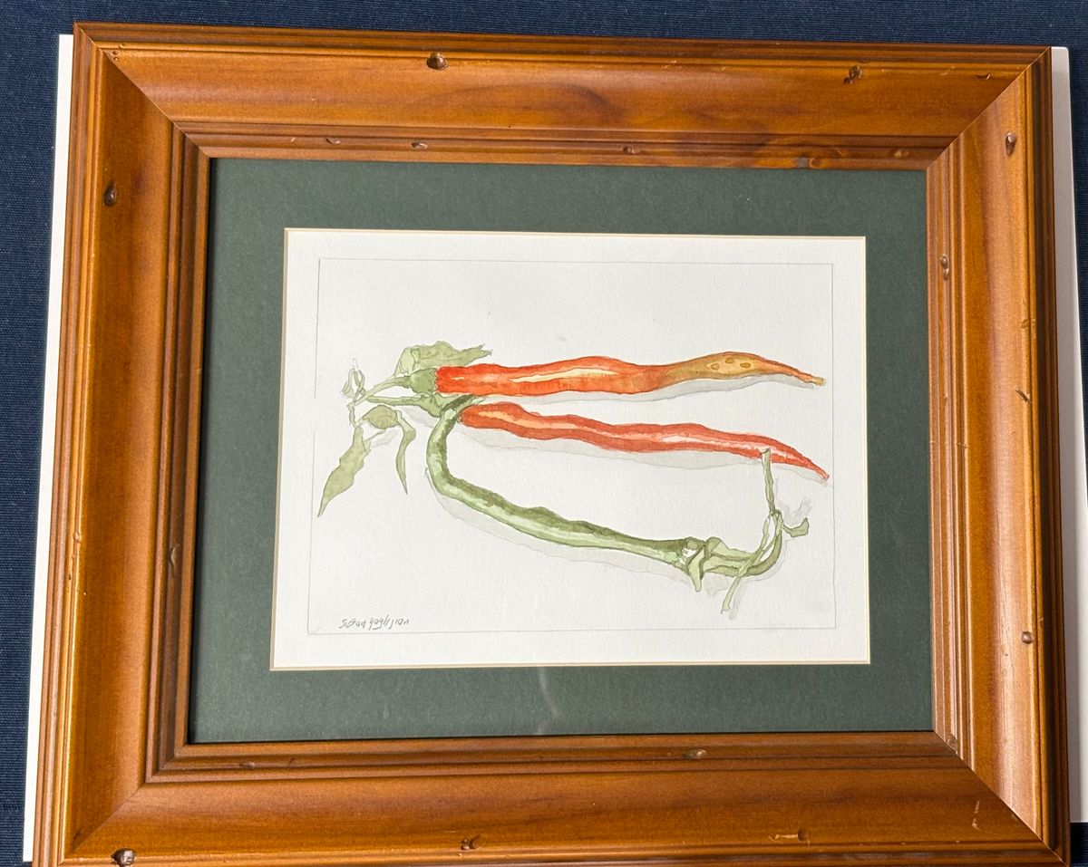 Stage 3 Artist in Residence - Susy Yaghjian (Artwork: Chillies) - Hero image