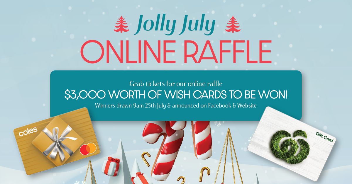 Jolly July - Christmas in July Raffle