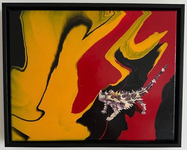 "Thorny Devil" Painting by Muriel Milleret - Hero Image