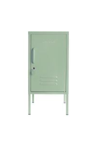 Mustard Made Shorty Locker/Side Table in Sage - Hero Image