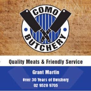 Como Butchery - Logo