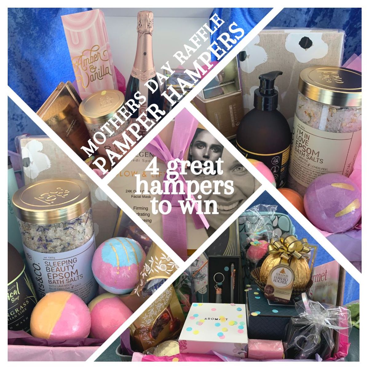 Mothers Day Pamper Hampers