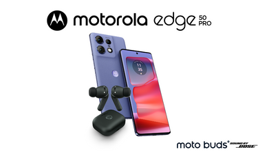 motorola edge 50 Pro & moto buds - Hero Image