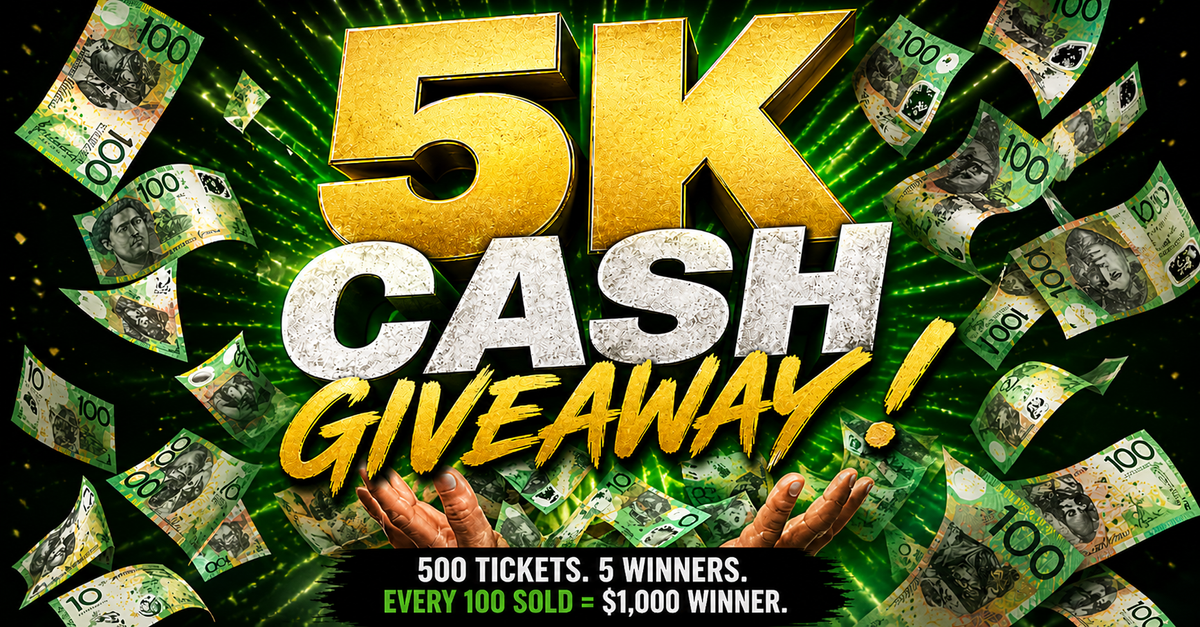 RaffleTix | 5K CASH GIVEAWAY