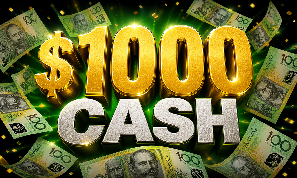 $1000 CASH - Hero image