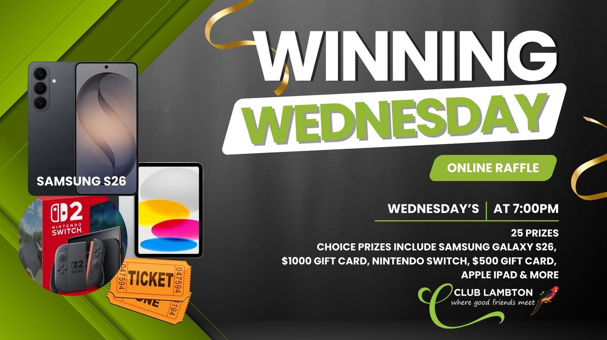 RaffleTix | Winning Wednesday Online Raffle