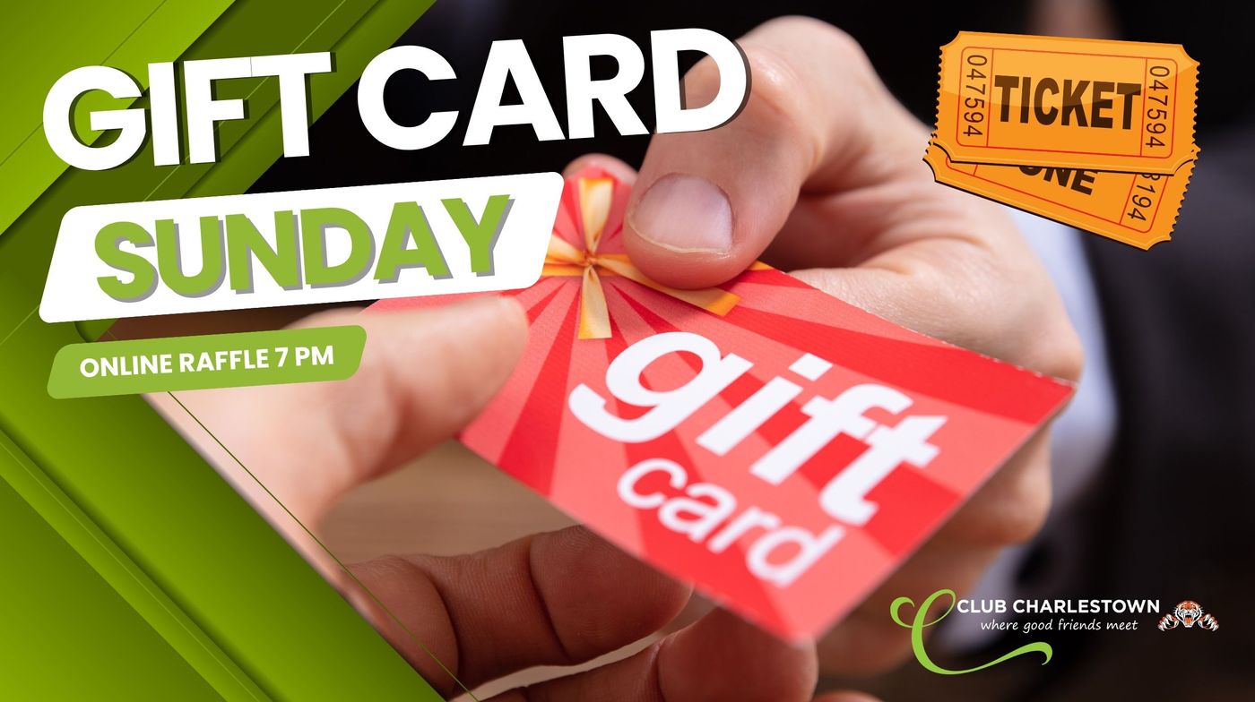 Gift Card Raffle Add RaffleTix | Gift Card Sunday Online Raffle