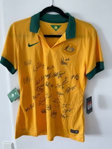 Matildas signed Jersey - Hero Image