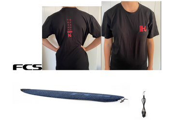 FCS stretch board cover, leggie and a t-shirt - Hero Image