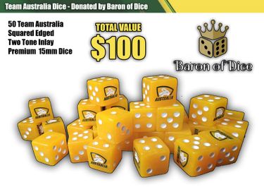 Team Australia Dice - Hero Image