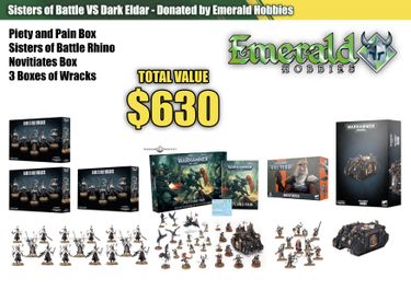 Sisters of Battle VS Dark Eldar Bundle - Emerald Hobbies - Hero Image