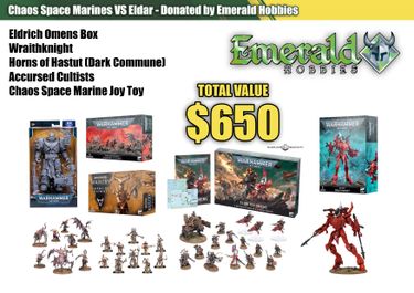Chaos Space Marines VS Eldar Bundle - Emerald Hobbies - Hero Image