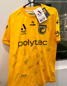Signed Central Coast Mariners Jersey - Hero Image