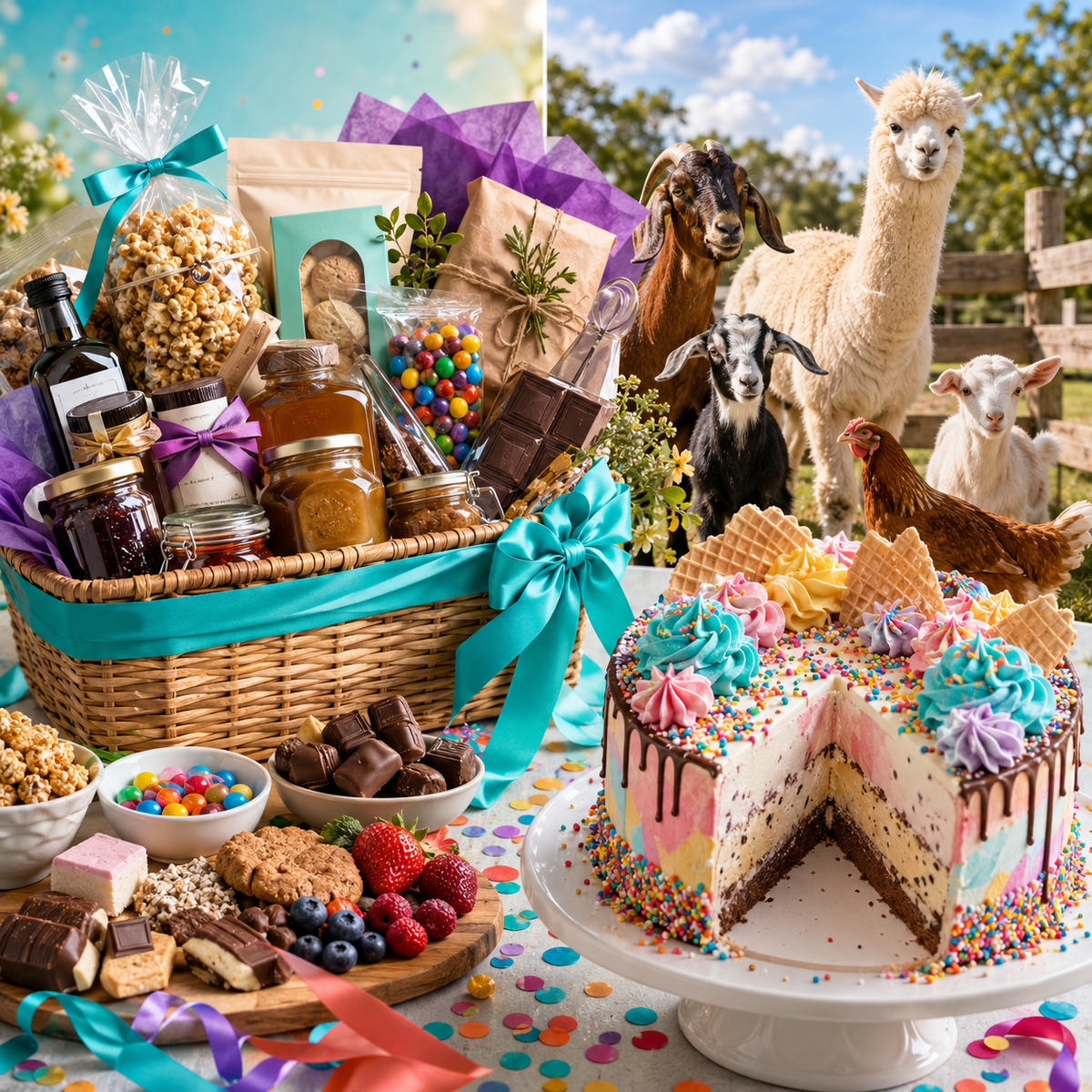 Celebration Treats & Farm Fun - Hero image