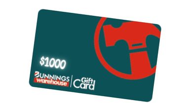 Bunnings Warehouse Voucher - Hero Image