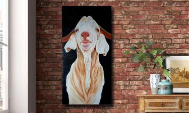 "Gomez" Original artwork, oil painting - Hero Image