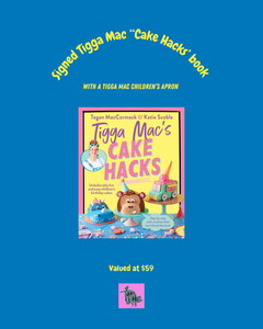 Signed Tigga Mac’s ‘Cake Hacks’ Book - Hero Image