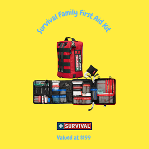 SURVIVAL Family First Aid Kit - Hero Image