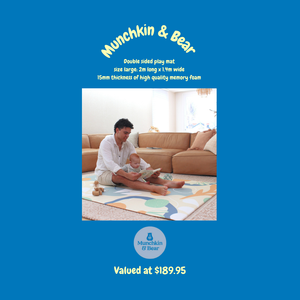 Munchkin and Bear Playmat - Hero Image