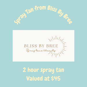 Bliss By Bree - Spray Tan - Hero Image