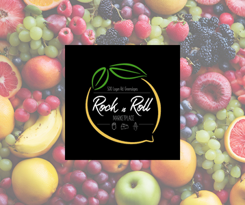 Rock N Roll Fruit - Logo