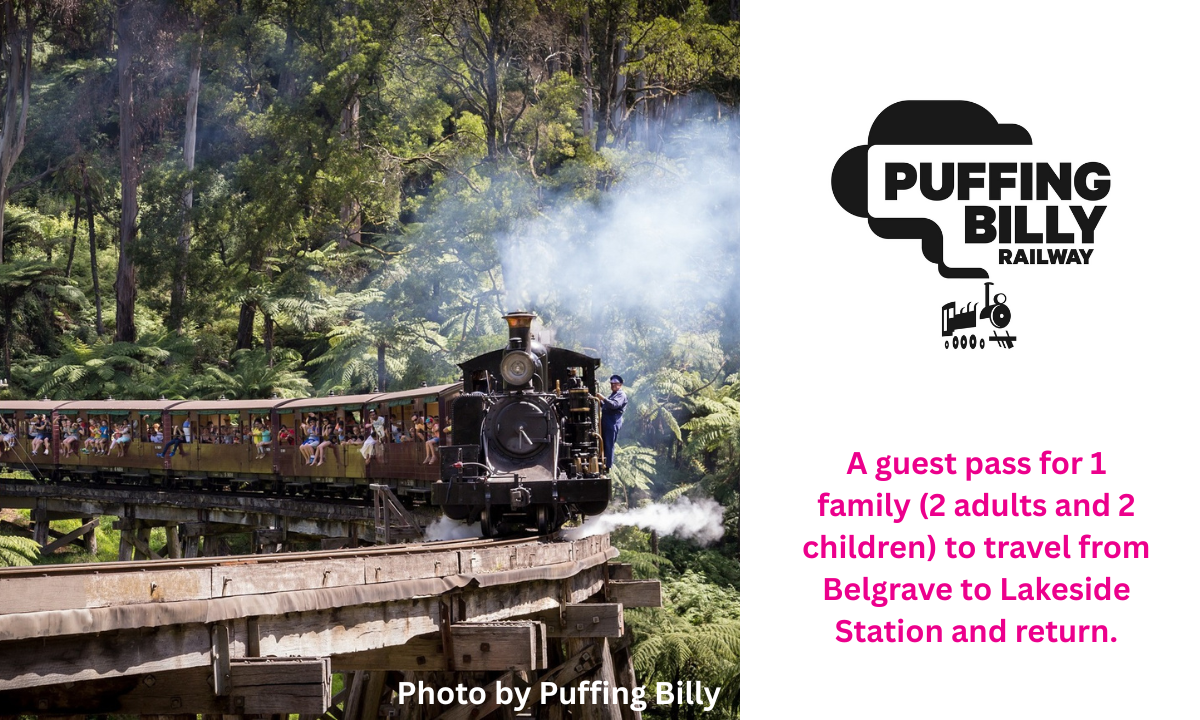 Puffing Billy Voucher - Hero image
