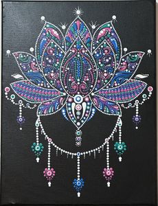 Lotus chandelier by local artist - Bindala Dots - Hero Image