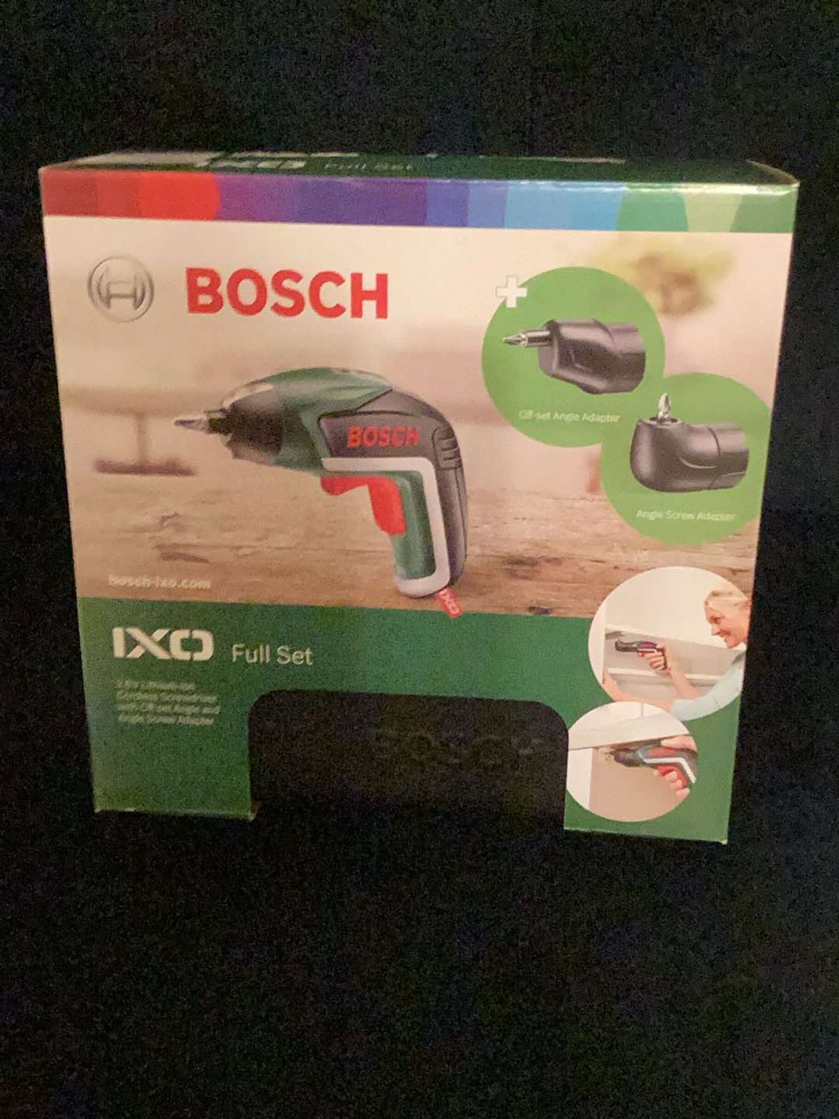 Bosch IXO Cordless Screwdriver Set - Hero image