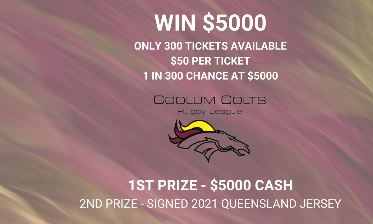 RaffleTix | 2023 Coolum Colts 300 Club