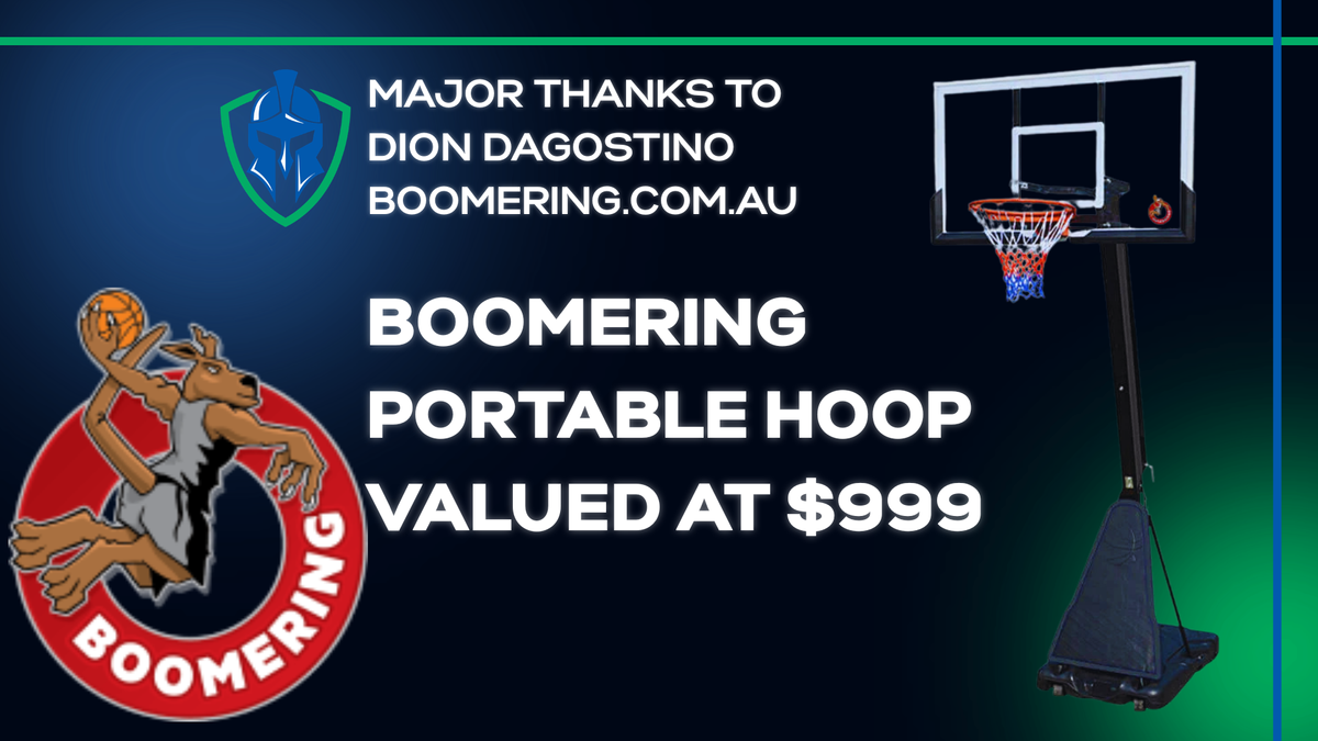 Boomering Portable Basketball Hoop - Hero image