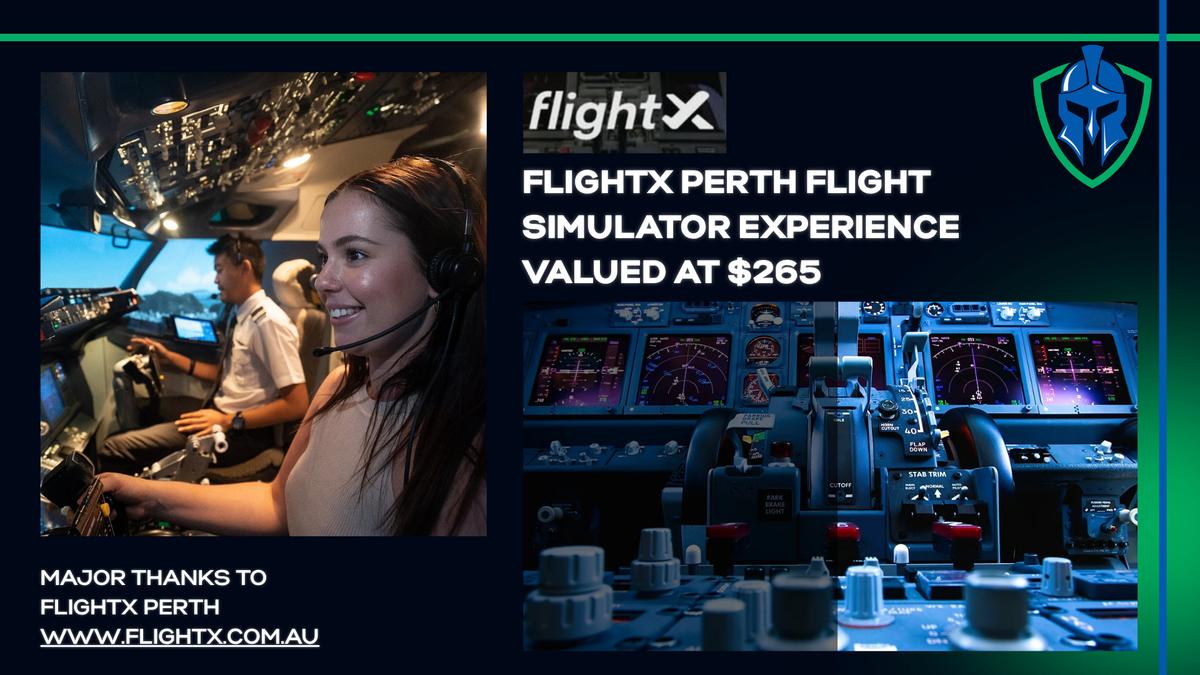 FlightX Perth Flight Simulator Experience - Hero image